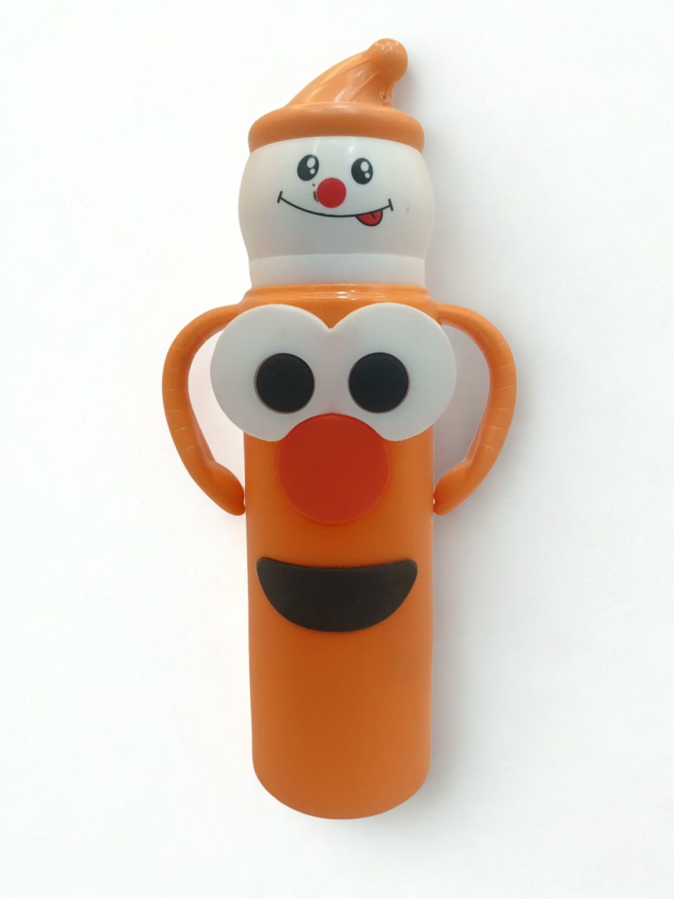 ORANGE Buddy Feeder Bottles. Baby Shaark