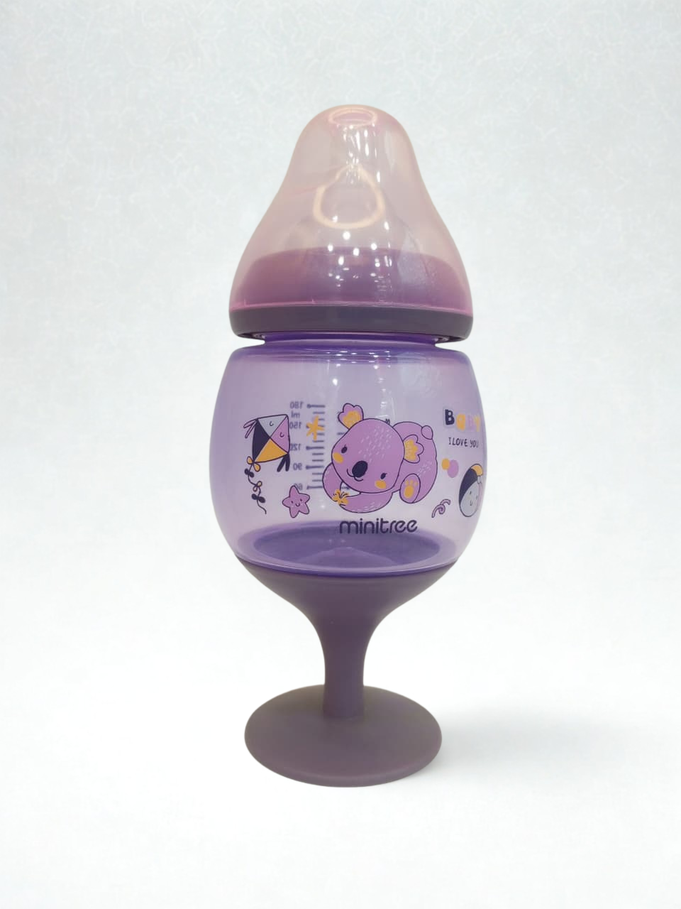 Baby Feeding Bottle 180ML Wide Neck Baby Shaark