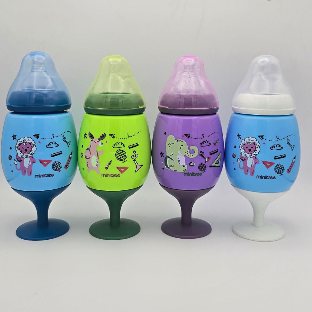 Baby Feeding Bottle 180ML Wide Neck Baby Shaark