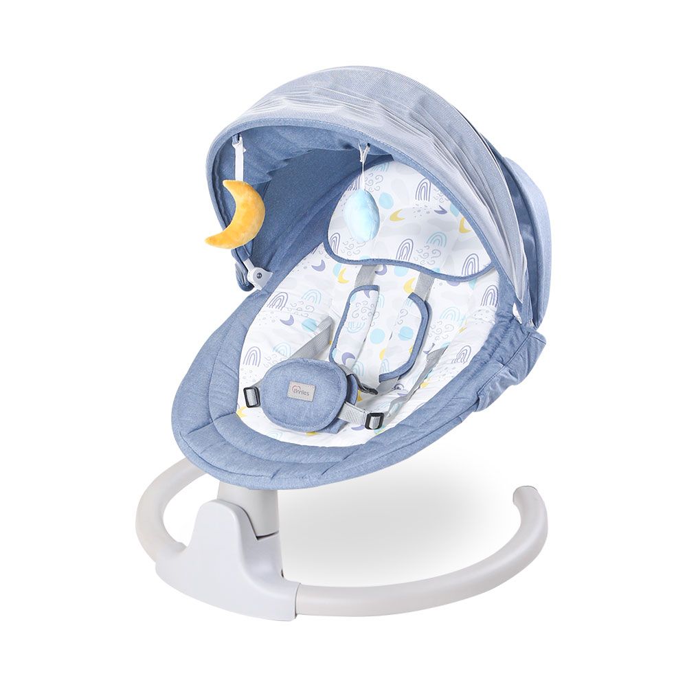 Baby Auto Swing plus - Blue Baby Shaark