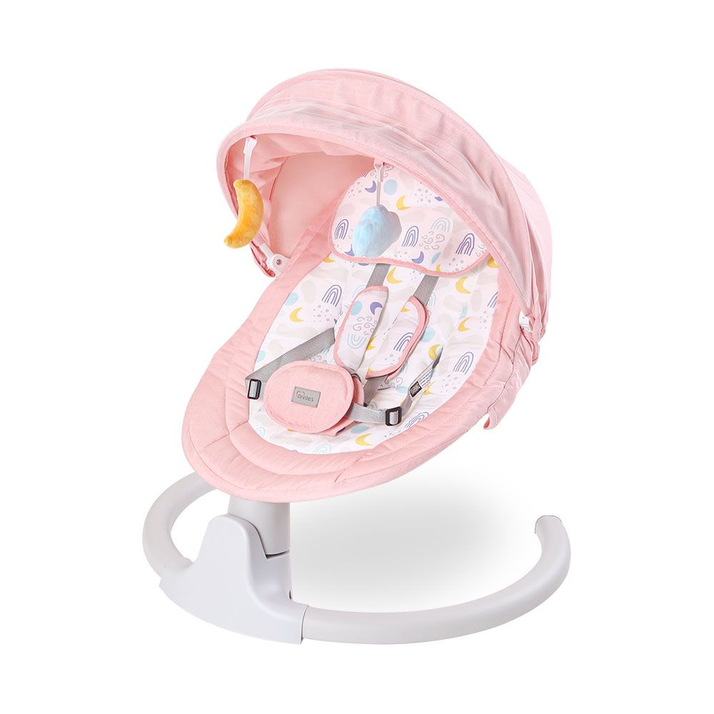 Baby Auto Swing plus - Pink Baby Shaark
