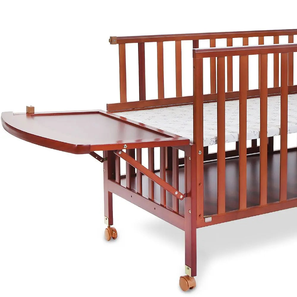 Wooden Cot Baby Shaark
