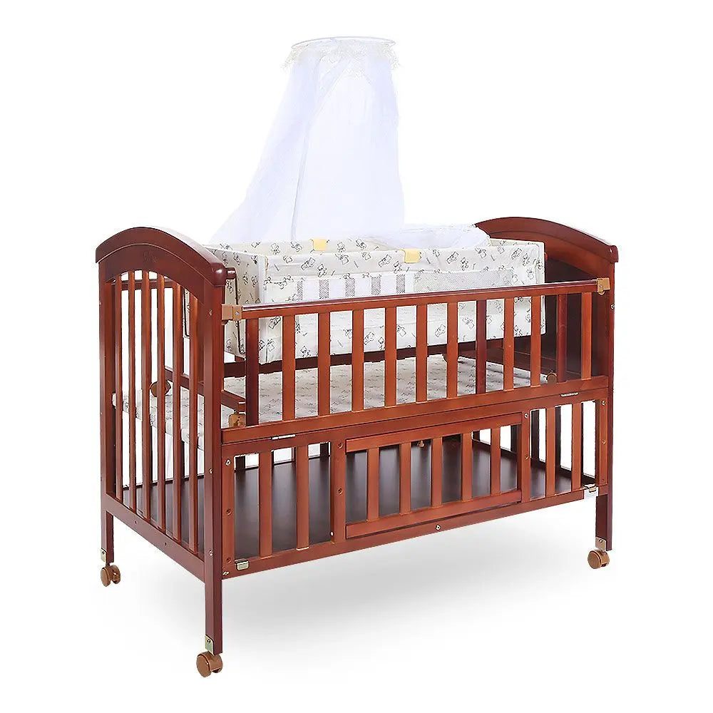 Wooden Cot Baby Shaark