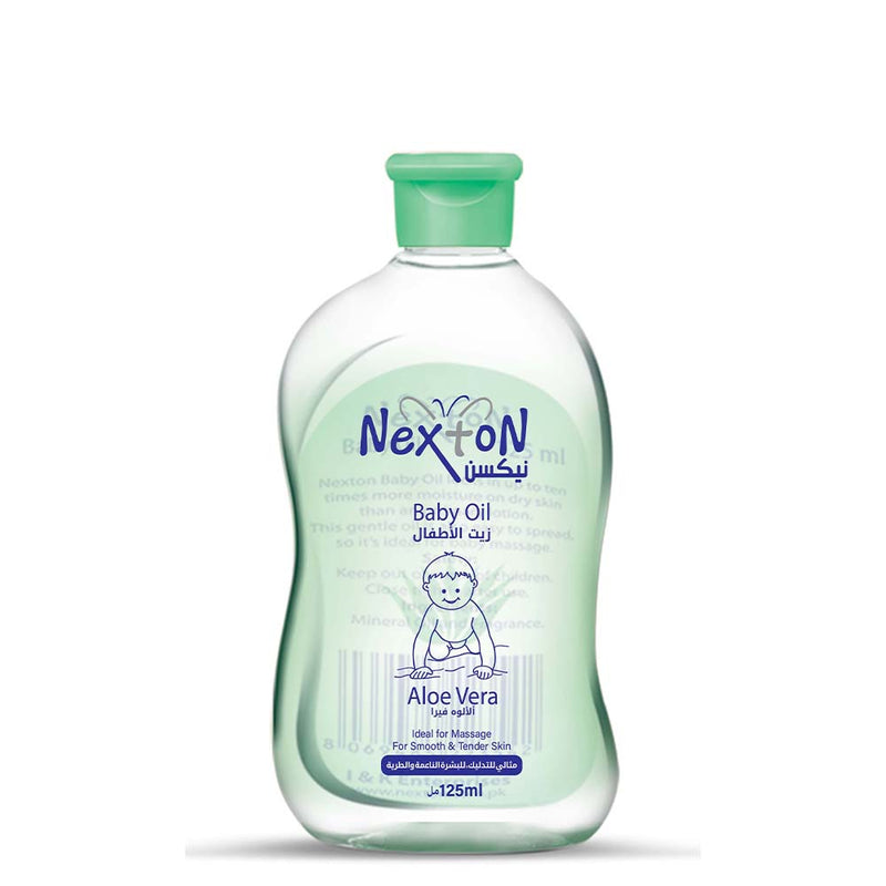 Nexton Baby Oil 125ml (Aloe Vera) Baby Shaark