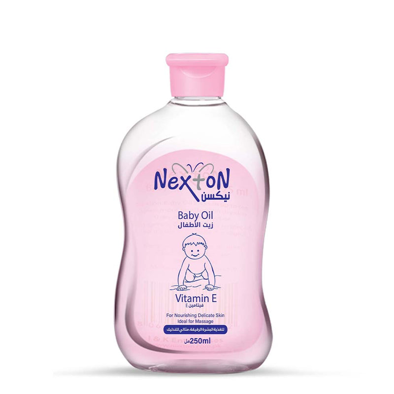 Nexton Baby Oil 250ml (Vitamin E) Baby Shaark