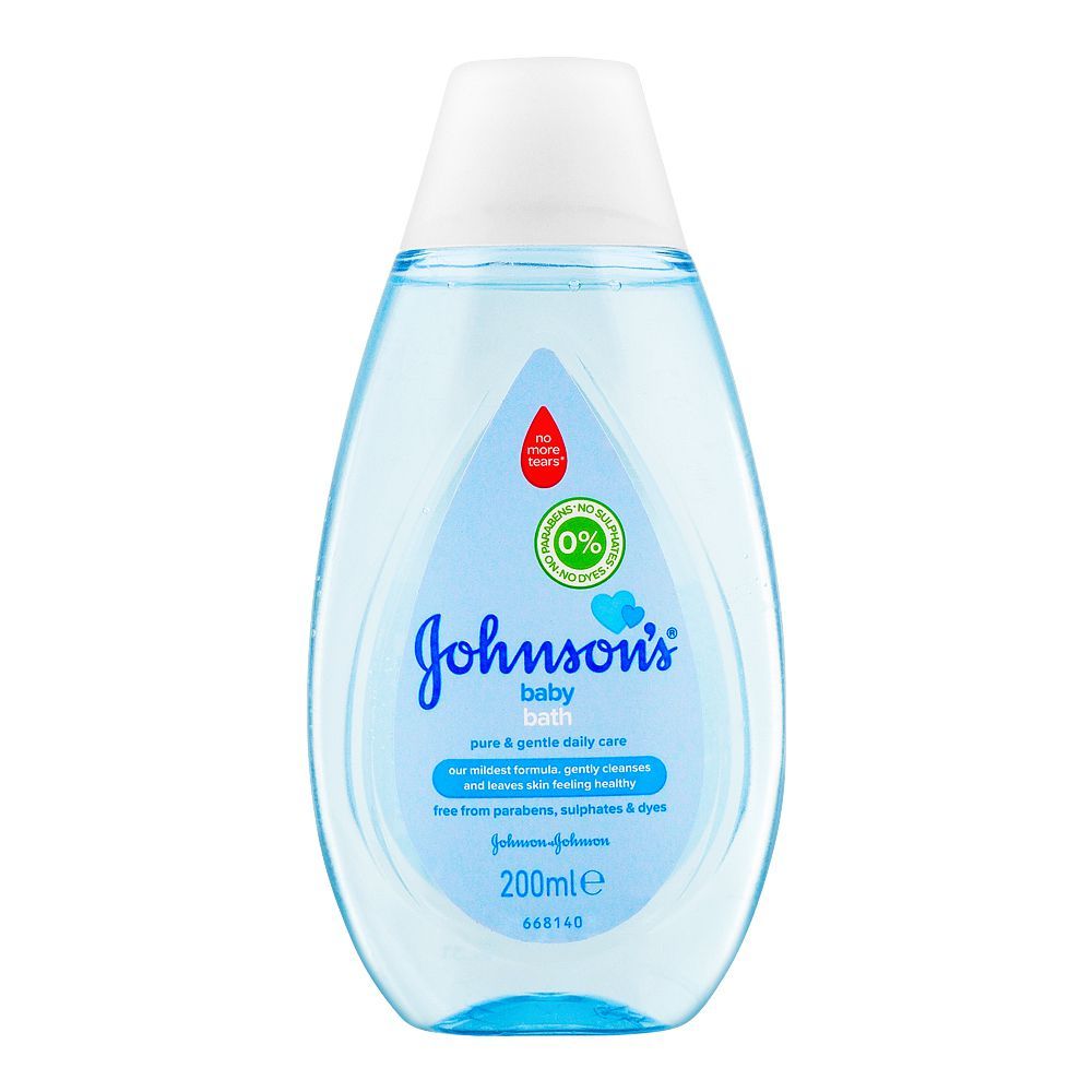 Johnson Baby Bath Pure & Gentle Blue 200ml Baby Shaark
