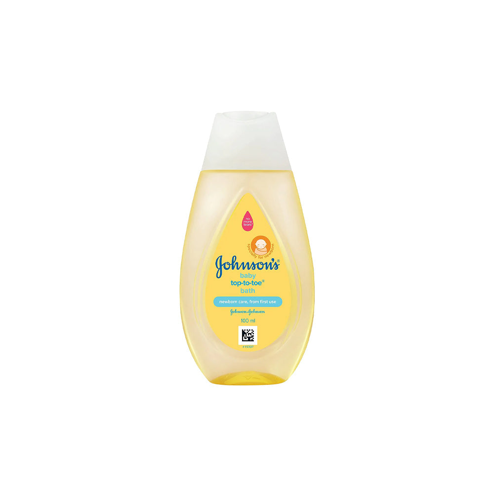 Johnson Top-To-Toe Hair & Body Baby Bath, 100ml Baby Shaark