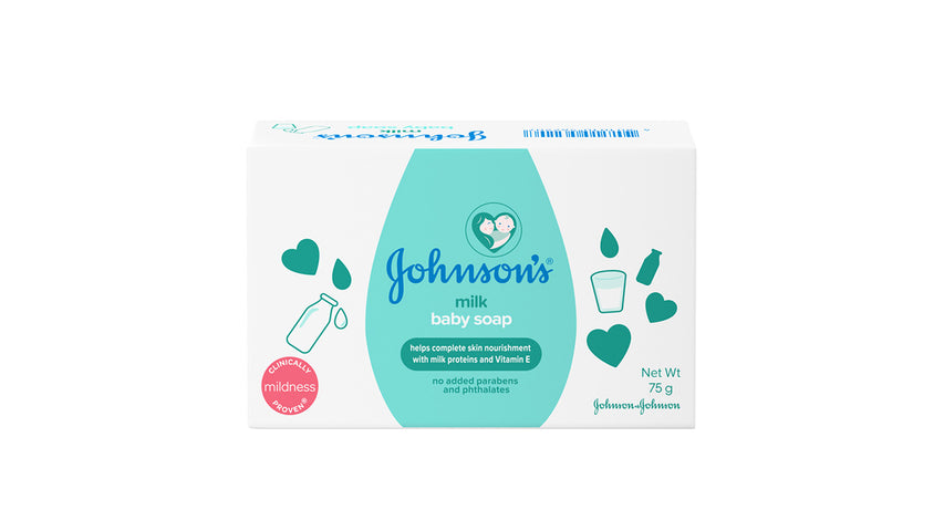 Johnson's Milk Baby Soap 75g Baby Shaark