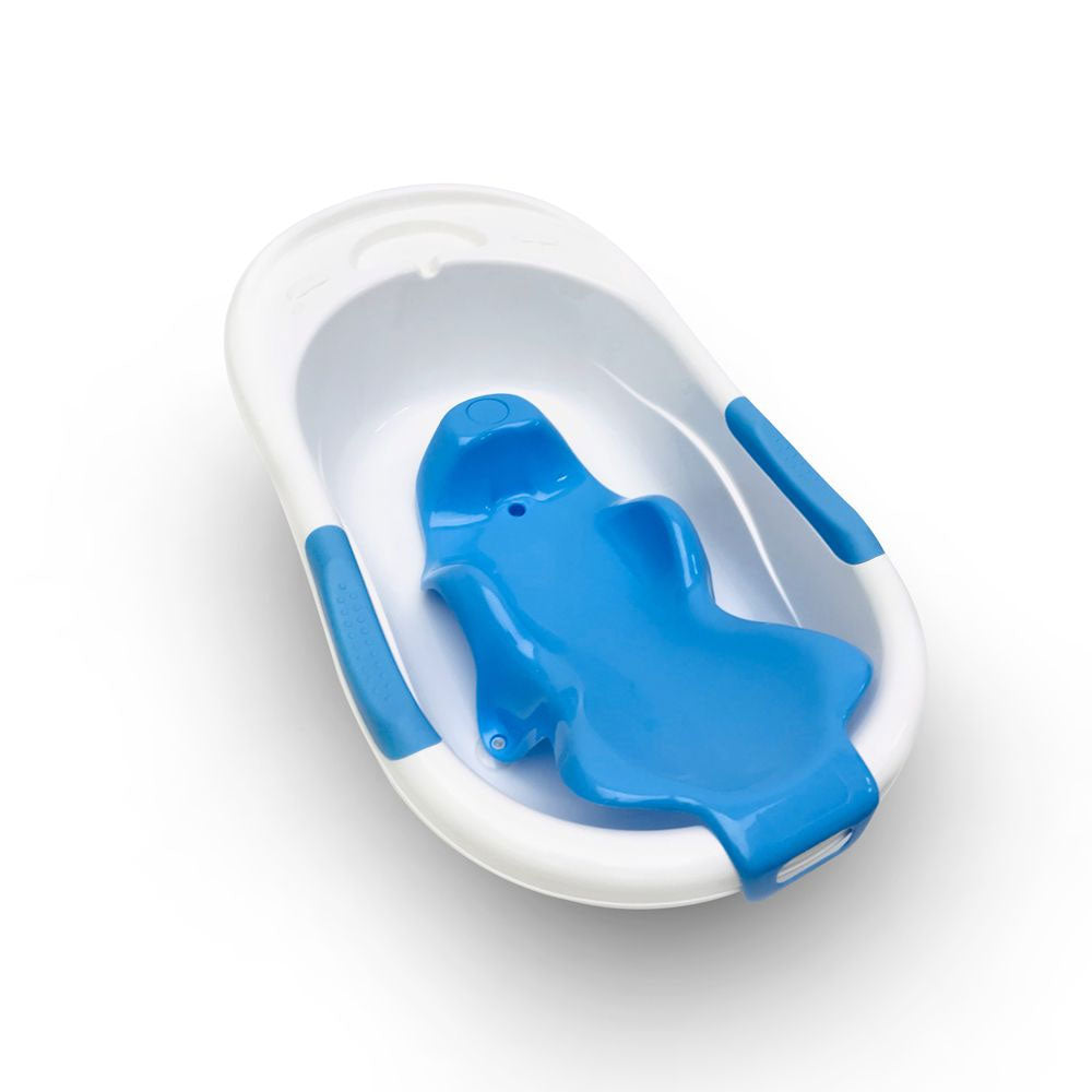 Bath Tubs Blue with Easy Draining, Non-Slip, Mom-Approved Baby Shaark