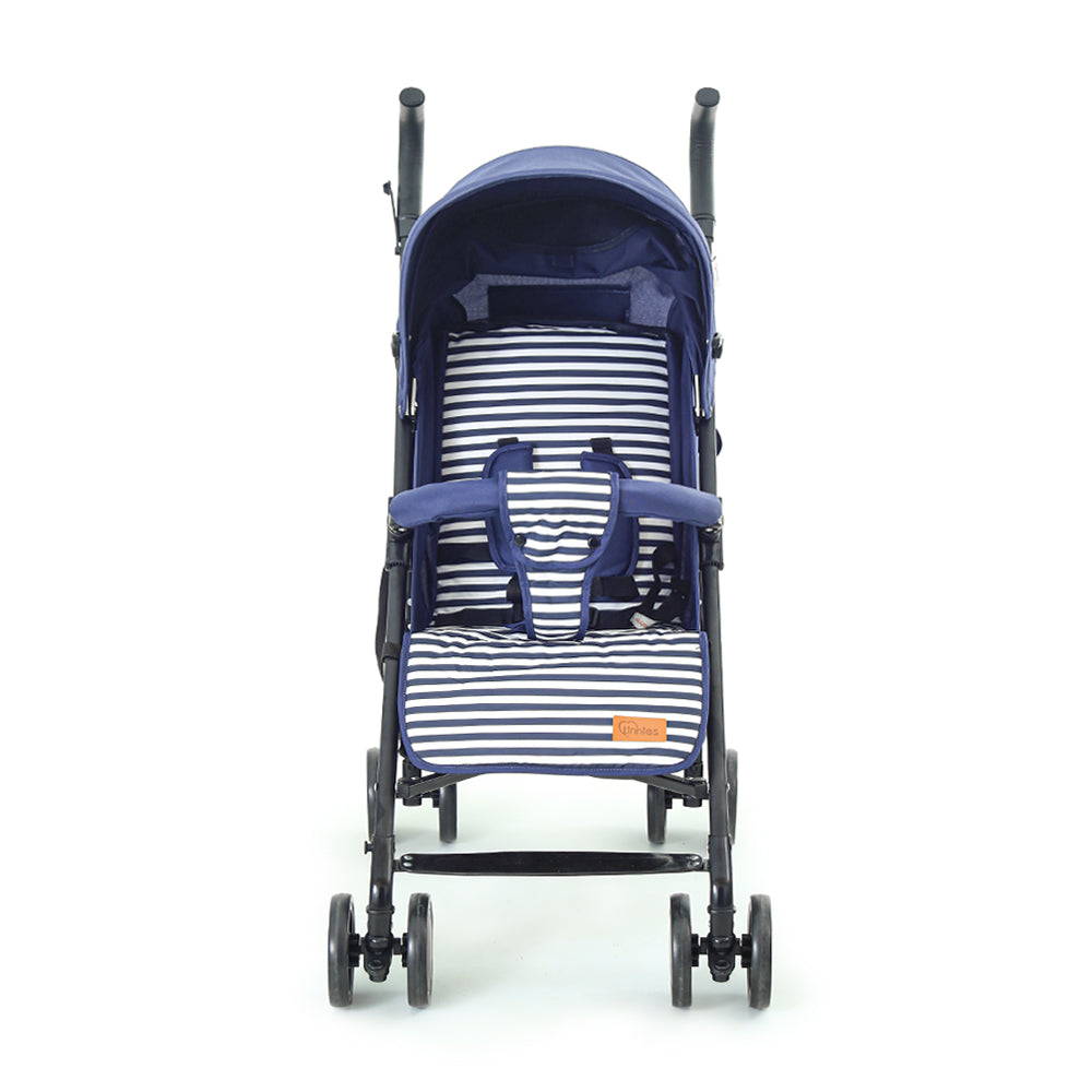Baby Buggy - Navy Blue Stripped Baby Shaark