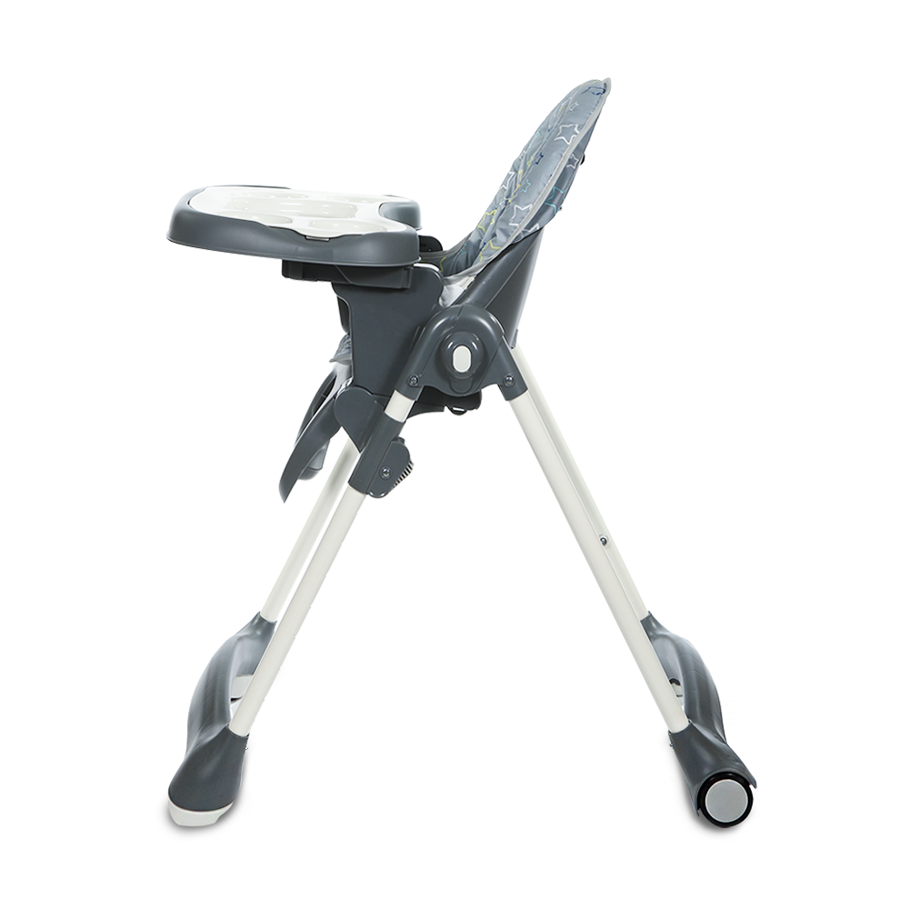 Baby High Chair -Grey 1 Baby Shaark