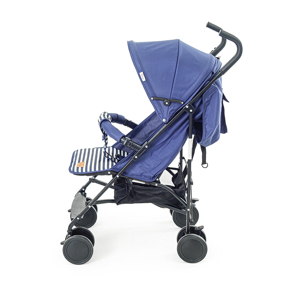 Baby Buggy - Navy Blue Stripped