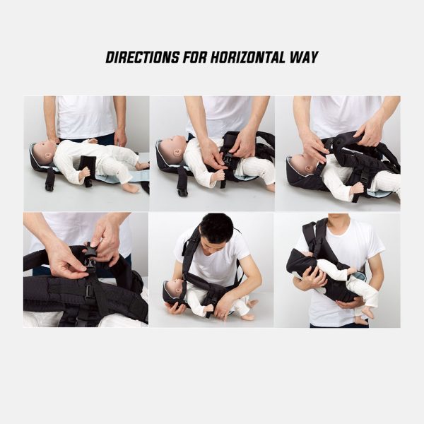 Baby Carrier Belt Cuddler – Black Baby Shaark