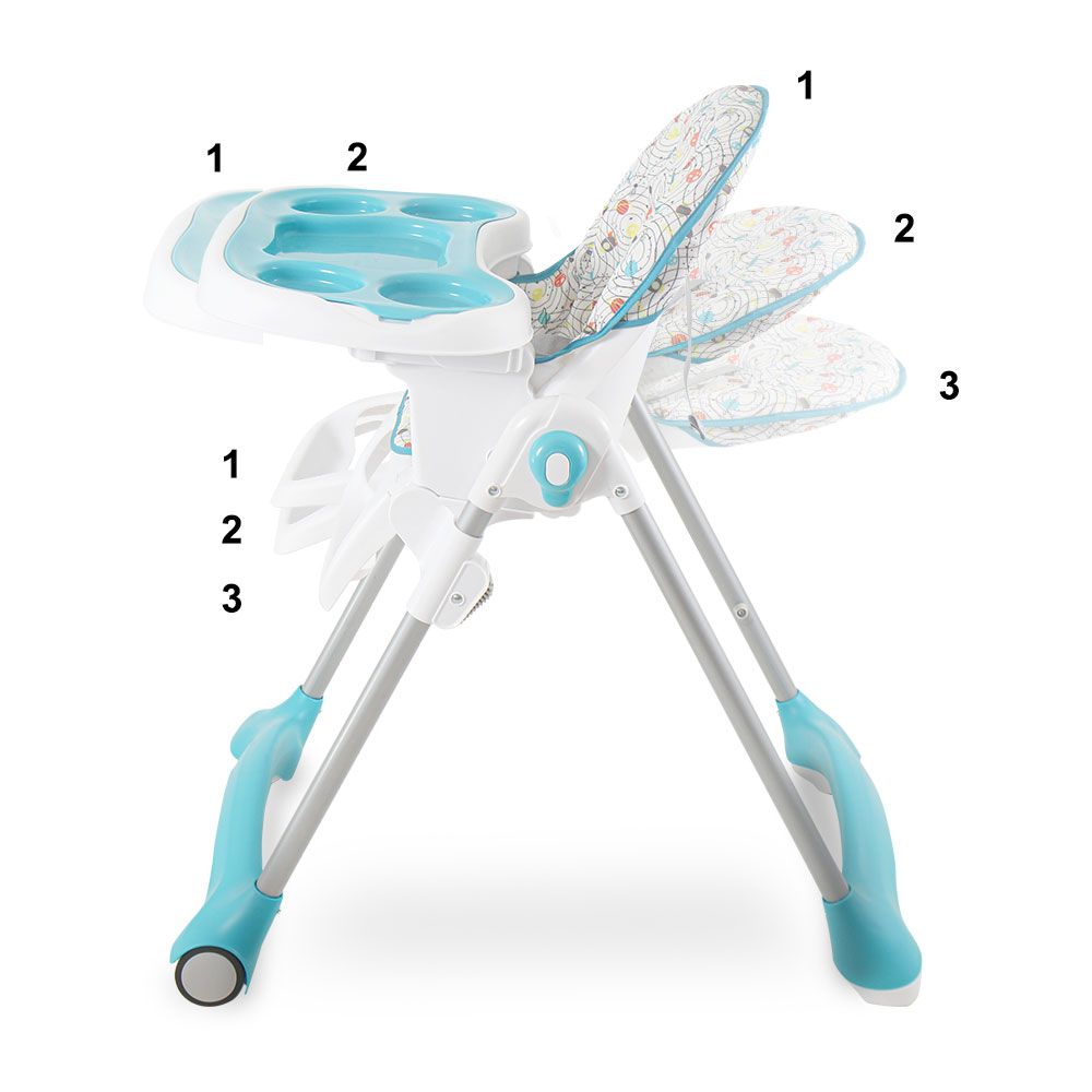 Baby High Chair -Blue