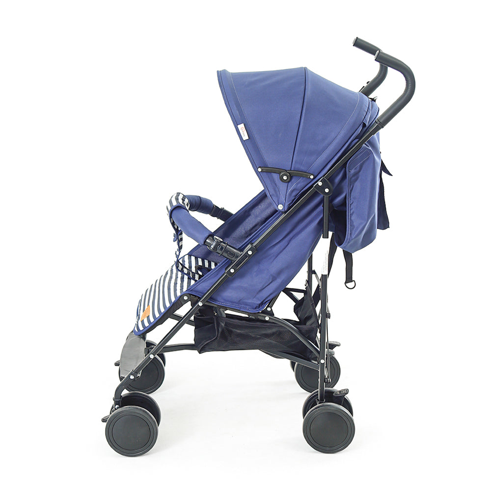 Baby Buggy - Navy Blue Stripped Baby Shaark