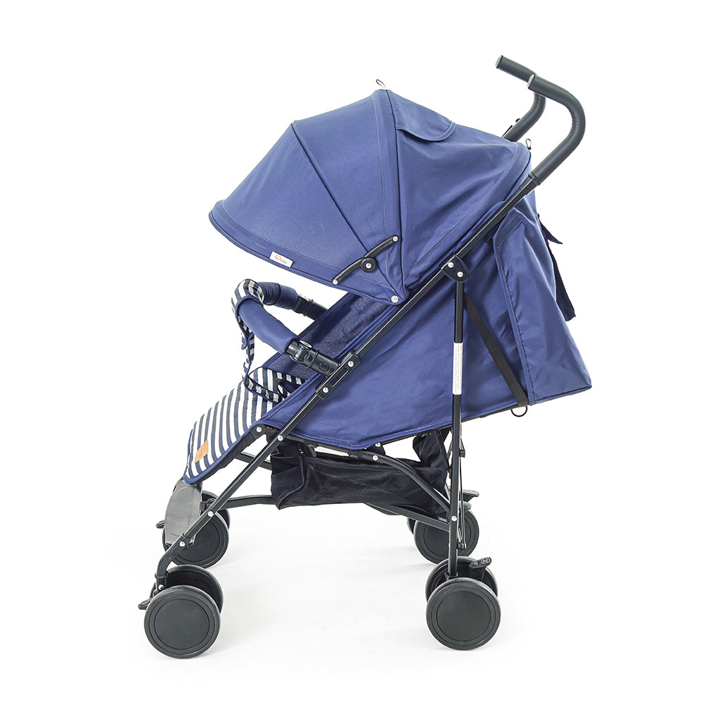 Baby Buggy - Navy Blue Stripped Baby Shaark