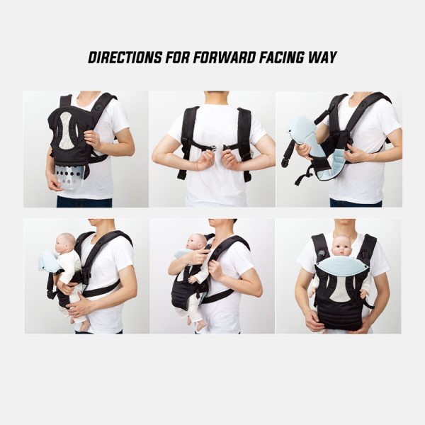 Baby Carrier Belt Cuddler – Black Baby Shaark